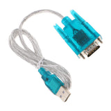 Maxbell USB to Serial Port RS232 COM Port 9-Pin HL-340 PC Adapter Cable Converter - Aladdin Shoppers