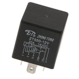 Maxbell DC12V 20A 6Pin Windscreen Wiper Relay+ZT607 30A 4Pin Heavy Duty SPST Relay