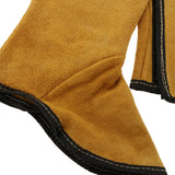 Maxbell Fireproofing Artificial Leather Leg warmer Weld Heat insulation Protection