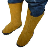 Maxbell Fireproofing Artificial Leather Leg warmer Weld Heat insulation Protection