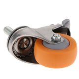 Maxbell 2in 720 Degree Industrial Swivel Caster Wheels Bearing Capacity Heavy Duty