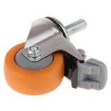 Maxbell 2in 720 Degree Industrial Swivel Caster Wheels Bearing Capacity Heavy Duty