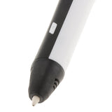 Maxbell 3D Printing Drawing Pen Crafts Modeling PLA/PCL Filament LED Display Black - Aladdin Shoppers