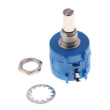 Maxbell 1Pcs 3590S Rotary 10 Turns Multiturn Potentiometer Adjustable Resistor 500R - Aladdin Shoppers