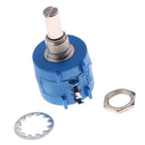 Maxbell 1Pcs 3590S Rotary 10 Turns Multiturn Potentiometer Adjustable Resistor 500R - Aladdin Shoppers