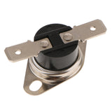 Maxbell 5 Pieces KSD301 40-65 Celsius Normal Open Temperature Switch 10A 250V 65℃