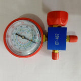 Maxbell Fluoridation Valve Single Gauge+Freezing Medium Liquid Loading Safety Valve