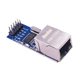 Maxbell ENC28J60 Ethernet LAN Network Module For Arduino Onboard HR911105A SSChip Plate Load 25MHZ Crystal Vibration - Aladdin Shoppers
