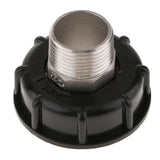 Maxbell 1000L IBC Water Tote Tank Adapter Hose Cap 60mm 1Inch Outside/6 Extra Thread