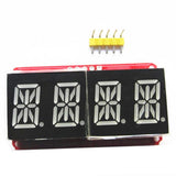 Maxbell 2 PCS 0.54inch Viridis 4Bits Digital Tube LED Display Module I2C For