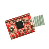 Maxbell A4988 Stepper Motor Driver Module Board for 3D Printer CNC + Heat Sink Red