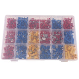Maxbell 1200pcs Wire Connectors Insulated Electrical Wire Terminals Crimp Connector