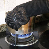 Maxbell 1Pcs Silicon Barbecue BBQ Cooking Glove Grilling Heats Resistant Oven Mitts