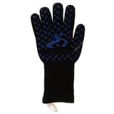 Maxbell 1pcs Five-Finger Silicone Insulated Gloves High Temperature Gloves 2 Sides