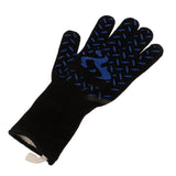 Maxbell 1pcs Five-Finger Silicone Insulated Gloves High Temperature Gloves 2 Sides