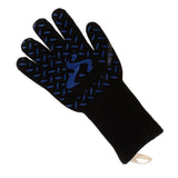 Maxbell 1pcs Five-Finger Silicone Insulated Gloves High Temperature Gloves 2 Sides