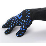 Maxbell 1pcs Five-Finger Silicone Insulated Gloves High Temperature Gloves 2 Sides