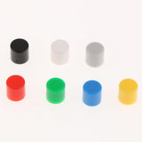 Maxbell Maxbell 150pcs Momentary Tactile Push Button Micro Switch Miniature 7-Color 6x6x16