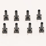 Maxbell Maxbell 150pcs Momentary Tactile Push Button Micro Switch Miniature 7-Color 6x6x16