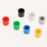 Maxbell Maxbell 150pcs Momentary Tactile Push Button Micro Switch Miniature 7-Color 6x6x16