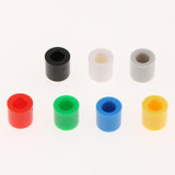Maxbell Maxbell 150pcs Momentary Tactile Push Button Micro Switch Miniature 7-Color 6x6x16