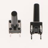 Maxbell Maxbell 150pcs Momentary Tactile Push Button Micro Switch Miniature 7-Color 6x6x16