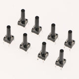 Maxbell Maxbell 150pcs Momentary Tactile Push Button Micro Switch Miniature 7-Color 6x6x16