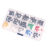 Maxbell Maxbell 150pcs Momentary Tactile Push Button Micro Switch Miniature 7-Color 6x6x16