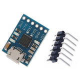 4x CP2102 Module Micro USB2.0 to TTL 6 PIN Serial Port Converter UART STC