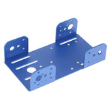 Maxbell DIY TP101 Robot Chassis Tank    Smart Car Kit With Crawler Motor Blue