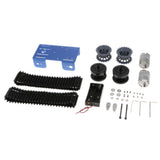 Maxbell DIY TP101 Robot Chassis Tank    Smart Car Kit With Crawler Motor Blue
