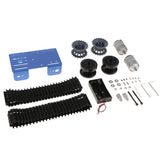 Maxbell DIY TP101 Robot Chassis Tank    Smart Car Kit With Crawler Motor Blue