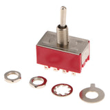 Maxbell 1 Pieces 2A250V 5A125V MTS-402 Position Terminal Latching Mini Toggle Switch 6mm - Aladdin Shoppers