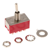Maxbell 1 Pieces 2A250V 5A125V MTS-402 Position Terminal Latching Mini Toggle Switch 6mm - Aladdin Shoppers