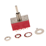 Maxbell 1 Pieces 2A250V 5A125V MTS-402 Position Terminal Latching Mini Toggle Switch 6mm - Aladdin Shoppers