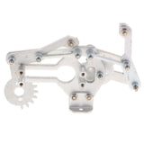 Maxbell Manipulator Mechanical Arm Paw Gripper Clamp Kit For    Robot Silver