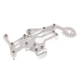 Maxbell Manipulator Mechanical Arm Paw Gripper Clamp Kit For    Robot Silver