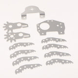 Maxbell Stainless Steel 8DOF 8 Degrees of Freedom DIY Mechanical Robot Arm Claw Kit