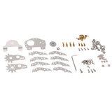 Maxbell Stainless Steel 8DOF 8 Degrees of Freedom DIY Mechanical Robot Arm Claw Kit