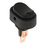 Maxbell Blue LED 12V 30A Car Auto Boat Marine Rocker ON OFF 3-Pin Toggle Switch - Aladdin Shoppers