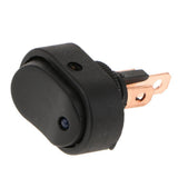 Maxbell Blue LED 12V 30A Car Auto Boat Marine Rocker ON OFF 3-Pin Toggle Switch - Aladdin Shoppers