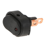 Maxbell Red LED 12V 30A Car Auto Boat Marine Rocker ON OFF 3-Pin Toggle Switch - Aladdin Shoppers