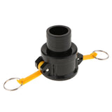 2Pcs IBC Part C Camlock Fitting 2 Inch Adapter to Hose Tail  Hose Connection
