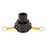 2Pcs IBC Part C Camlock Fitting 2 Inch Adapter to Hose Tail  Hose Connection