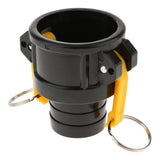 2Pcs IBC Part C Camlock Fitting 2 Inch Adapter to Hose Tail  Hose Connection