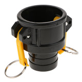 2Pcs IBC Part C Camlock Fitting 2 Inch Adapter to Hose Tail  Hose Connection