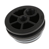 Maxbell 2x End Cap with 2 O Rings For 4" Membrane Housing Ro Water Treatment Parts