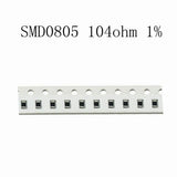 Maxbell 100Pcs SMD0805 104 SMD Chip Resistors 100K Ohm 1/8W 1%