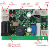 Maxbell 12v TTL 1W 1.6W 3W 445/405/520nm Laser Diode LD Power Supply Driver Board - Aladdin Shoppers