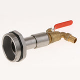 4xStainless Steel Ton Barrel Replacement Outlet Tap Faucet for Oil Water